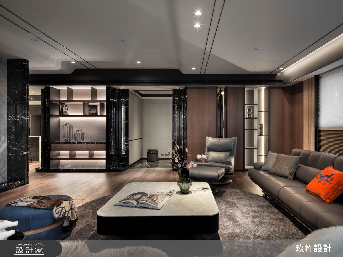 靠兩面牆，在這個家找到最舒心的生活距離！各自精彩、彼此對話都恰到好處～