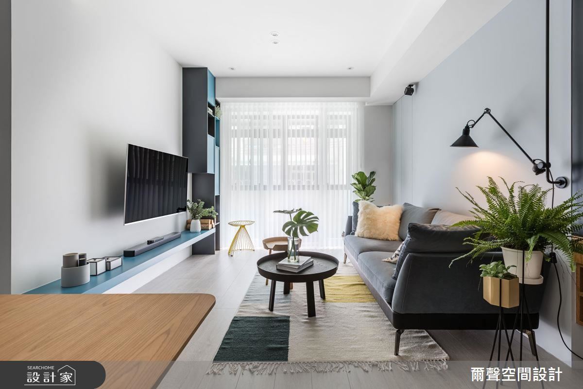 以日光為新婚增溫，活力現代的北歐宅