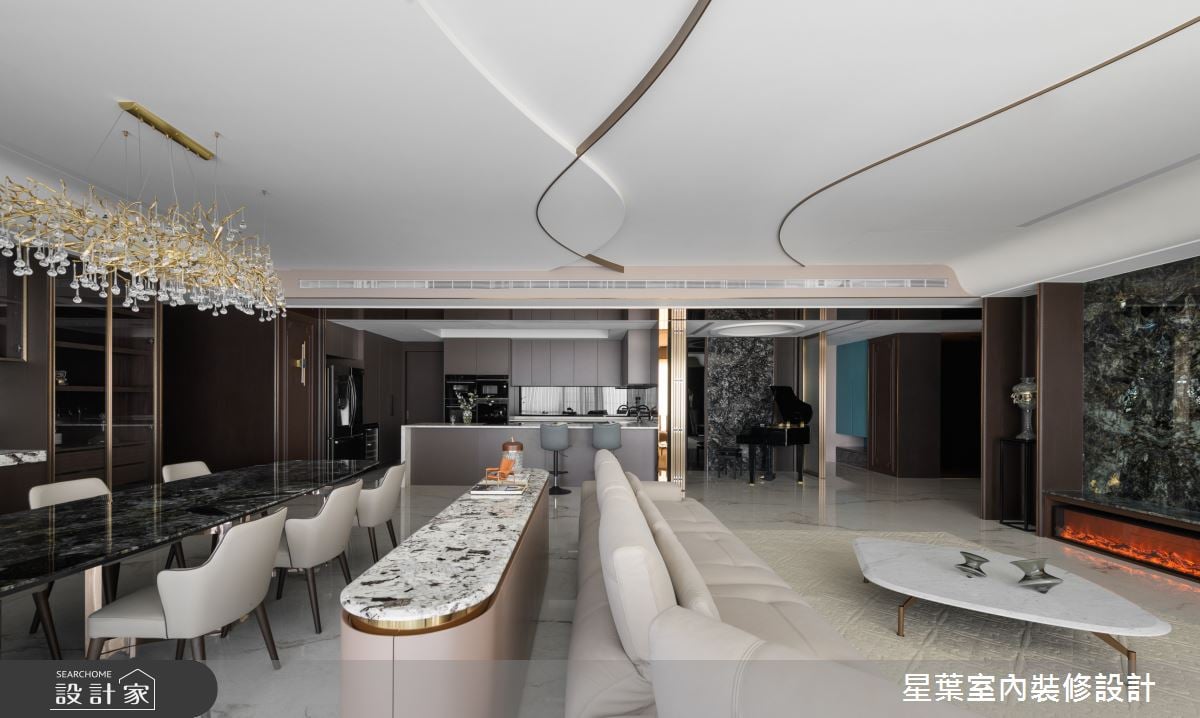 世界名作《印象・日出》為題，百坪毛胚屋化身優雅的法式居所！目光停留...