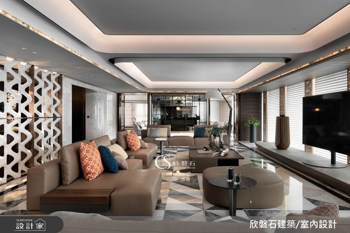 沈浸於藝術之間！「聯聚瑞和」雙拼豪宅設計，凝鍊極致奢華與優雅溫度！ 