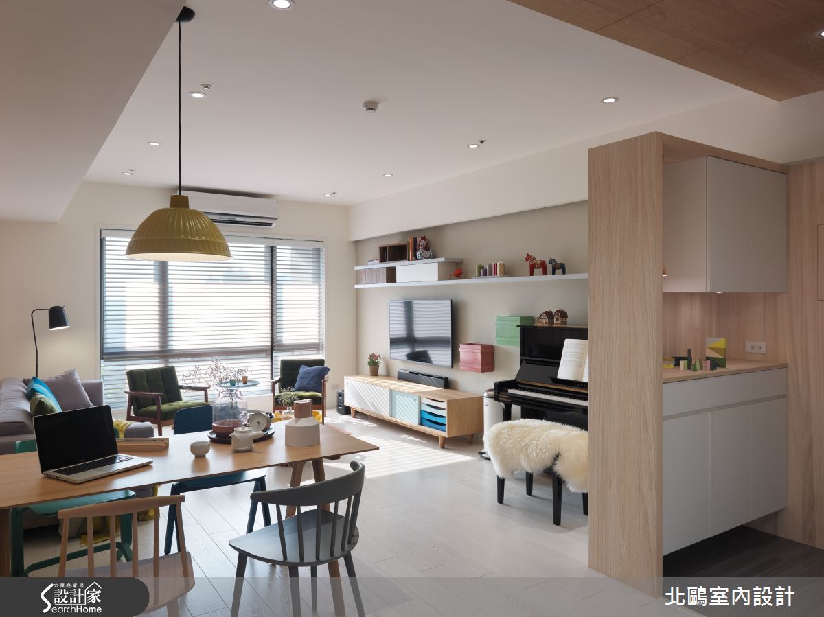 天天開心的美好生活！ 佈置最迷人的 33 坪北歐風貌