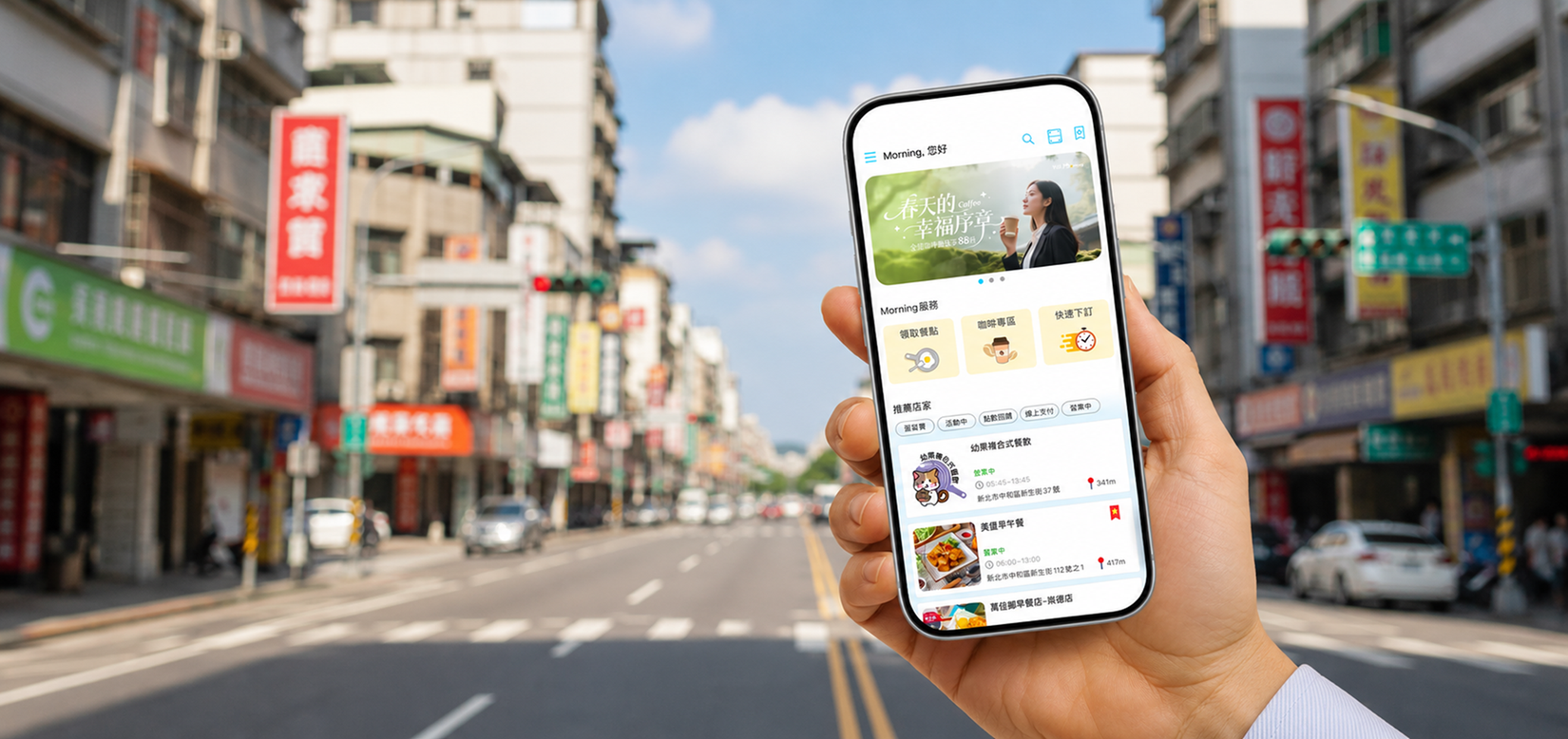 物業管理不只能收包裹，還能買早餐！社區幫攜手「早點Morning」打造一站...
