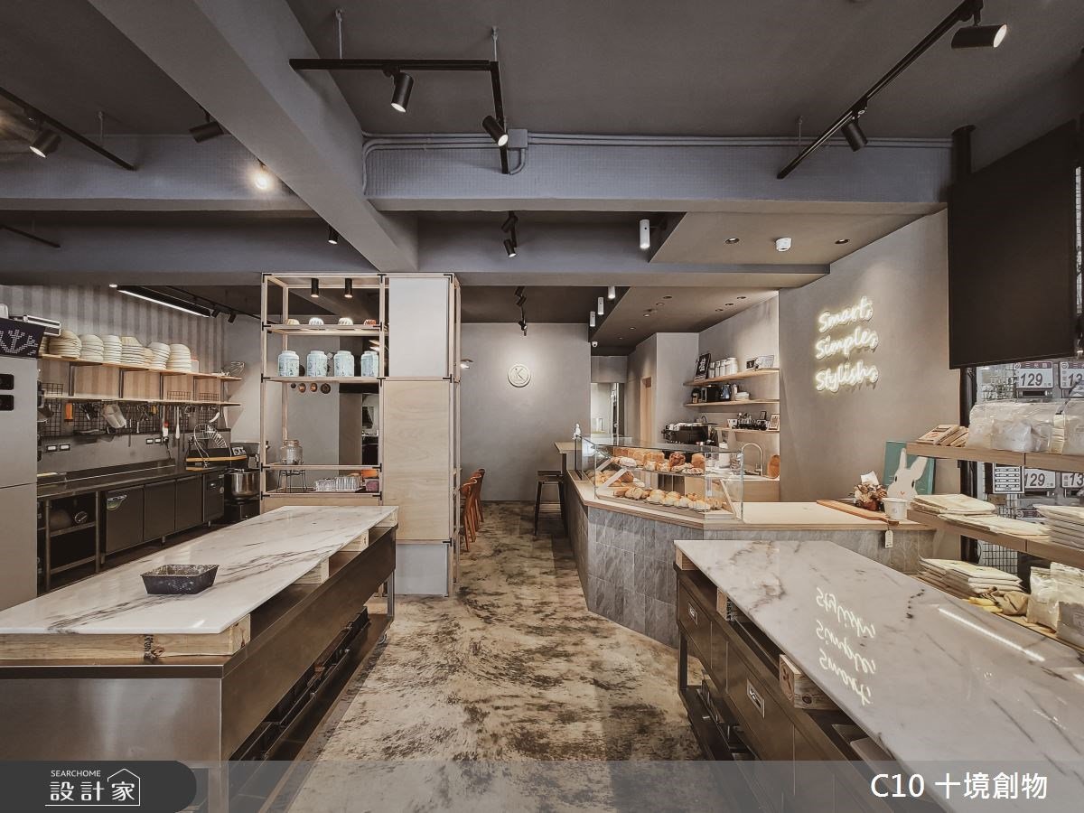 將 40 年老宅烘烤到酥脆！Boulangerie K 吳克己麵包工作室，工業感複合...