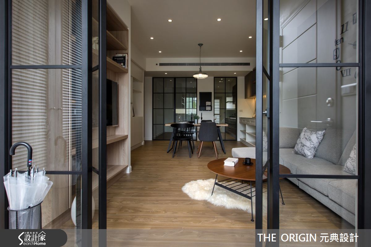 老屋翻新！美式風輕裝上陣！30坪打包你的居宅夢