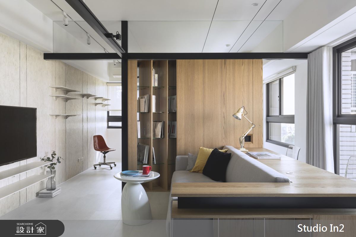 環形動線解放微型格局！細膩現代宅與日光共枕眠