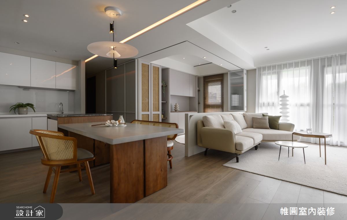 創業辛苦了，累積點滴感動喜悅，化為理想生活的模樣！藤編交織的玄關，...