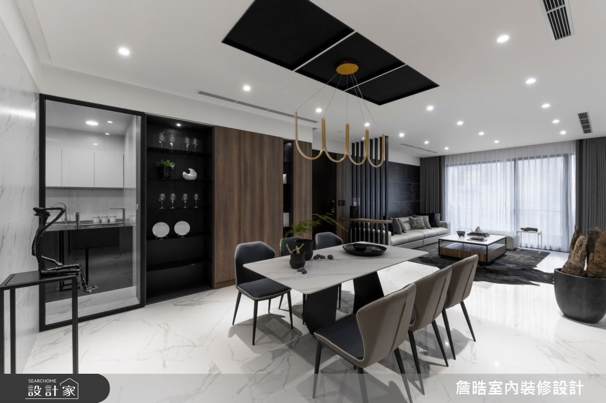 擬真建材創造超高cp質！30坪新成屋揉捻現代元素成就完美家居