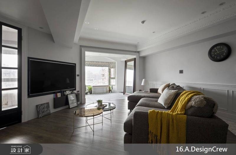 現代風x法式感x美式風，頂客族的混搭創意私宅！