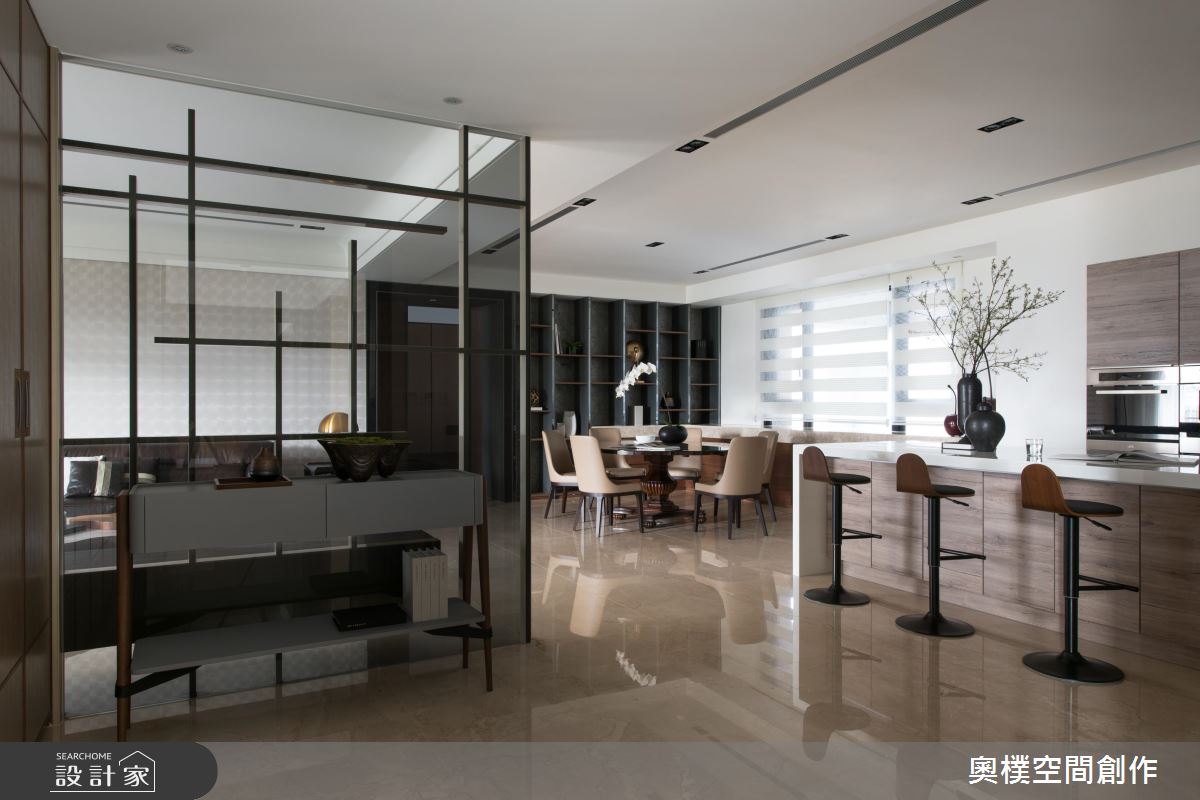 兩戶打通、三代同堂感情更好！異材質簡約風美型大宅