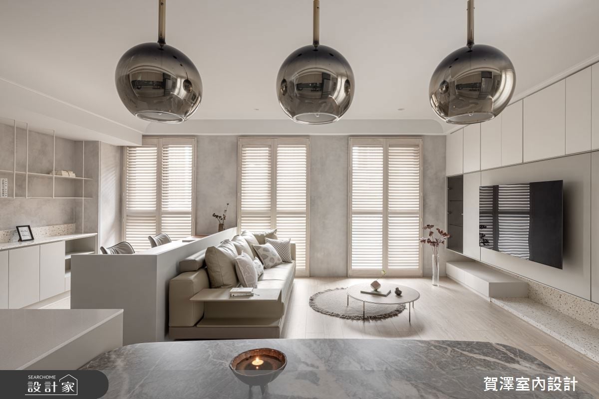 簡約設計創造無壓空間！在梁柱間嵌入家的秩序與品味，建構 29 坪住宅從...