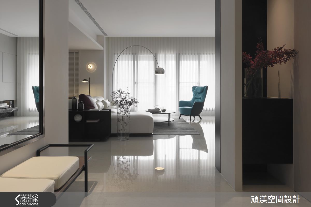 把現代風居家變成畫布 用採光、色彩描繪心願藍圖