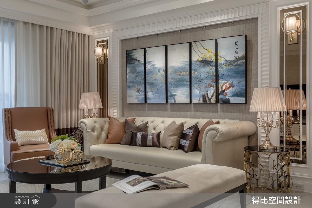 中西合璧的華美新古典風，巧妙規劃格局讓空間伴隨孩子成長茁壯