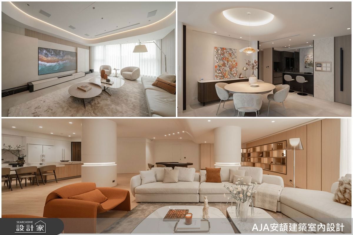 大坪數的起點哲學：毛胚屋，設計主導權的極致展現；AJA 安頡建築如何在...