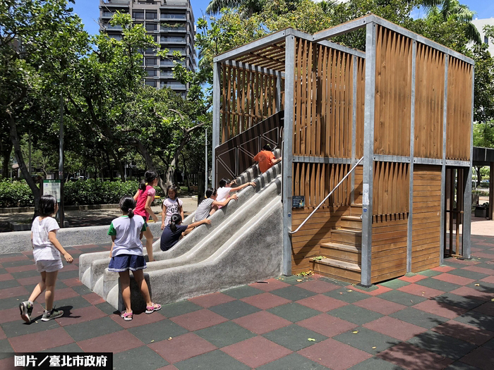 北市明水公園再造 歡笑聲充滿社區