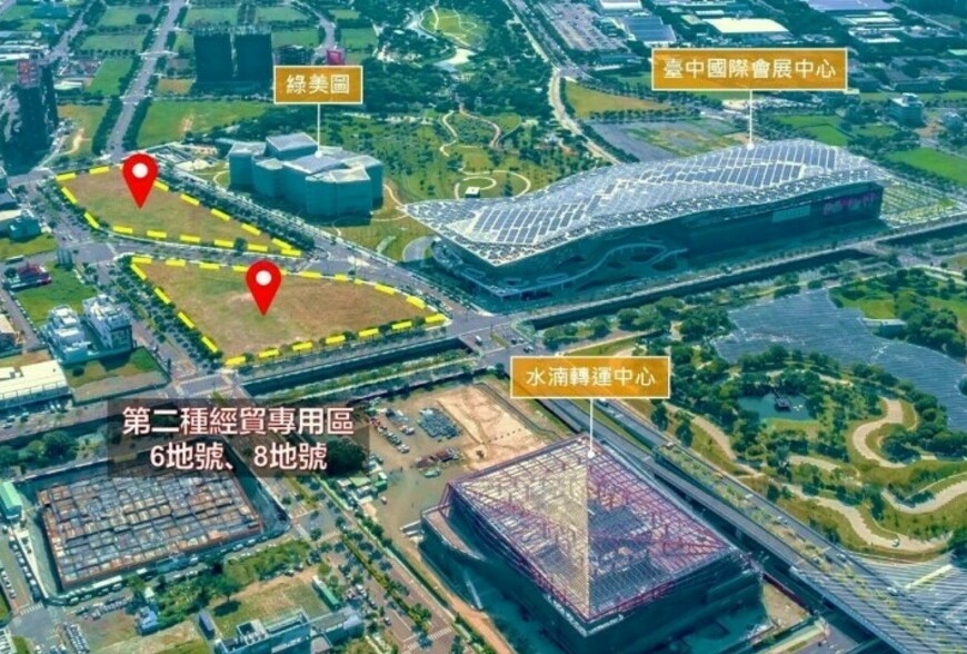 台中水湳經貿園區百億招商案重啟 百貨雙雄搶進打造下一個七期