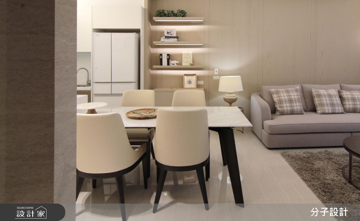 生活紓壓良方！滿滿溫馨感的 60 坪簡約輕暖宅