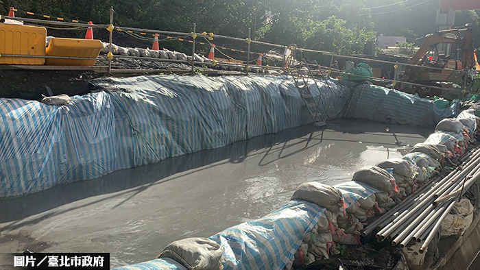 景美溪遭工程泥漿污染 開罰排放公司