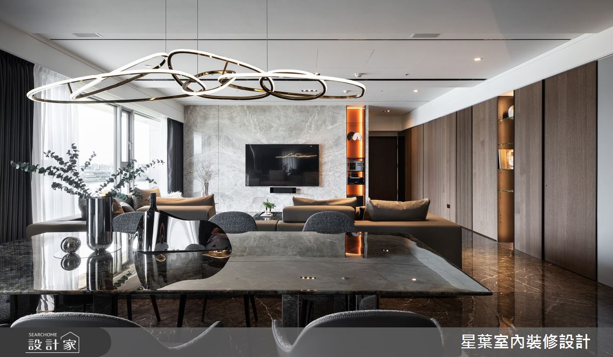 80坪豪宅坐擁河岸美景，輕奢華風尚串聯室內與戶外迷人景致