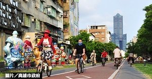 大高雄自行車道　　突破700公里