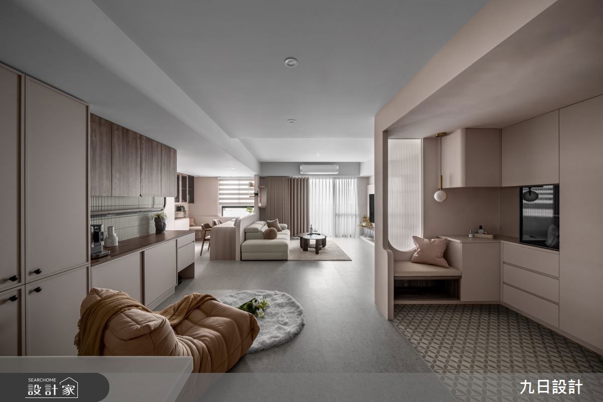四房改兩房格局大風吹！客廳擴大擁抱半開放式書房，主臥升級獨立更衣間...