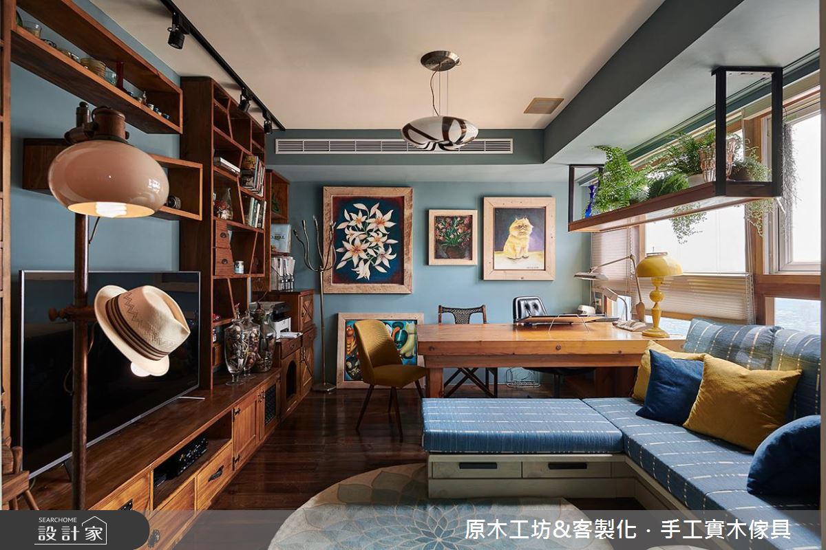 一窺設計師的家！自然原木混搭獨特鄉村風私宅