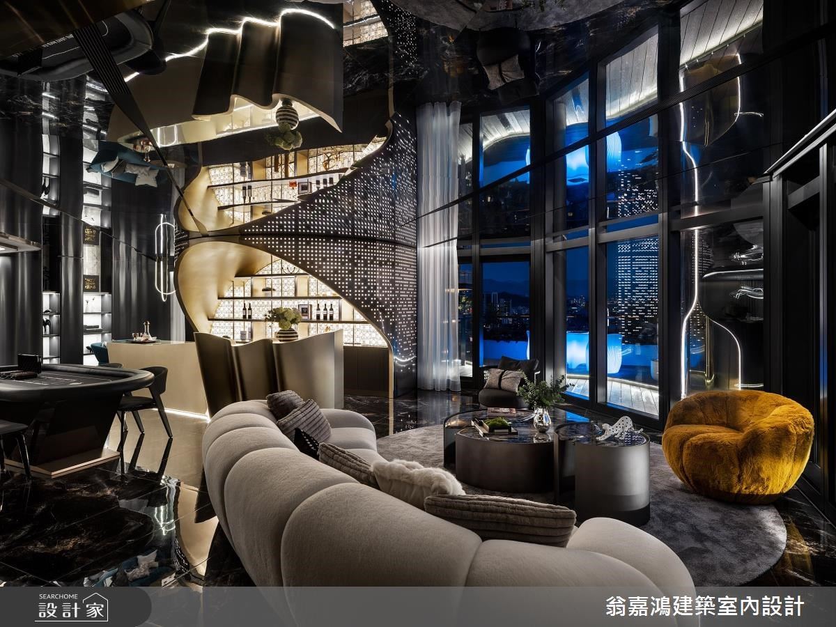 全台單身宅之最！東方韻味遇見西方風華，以藝術精工締造158坪的雙拼頂奢...