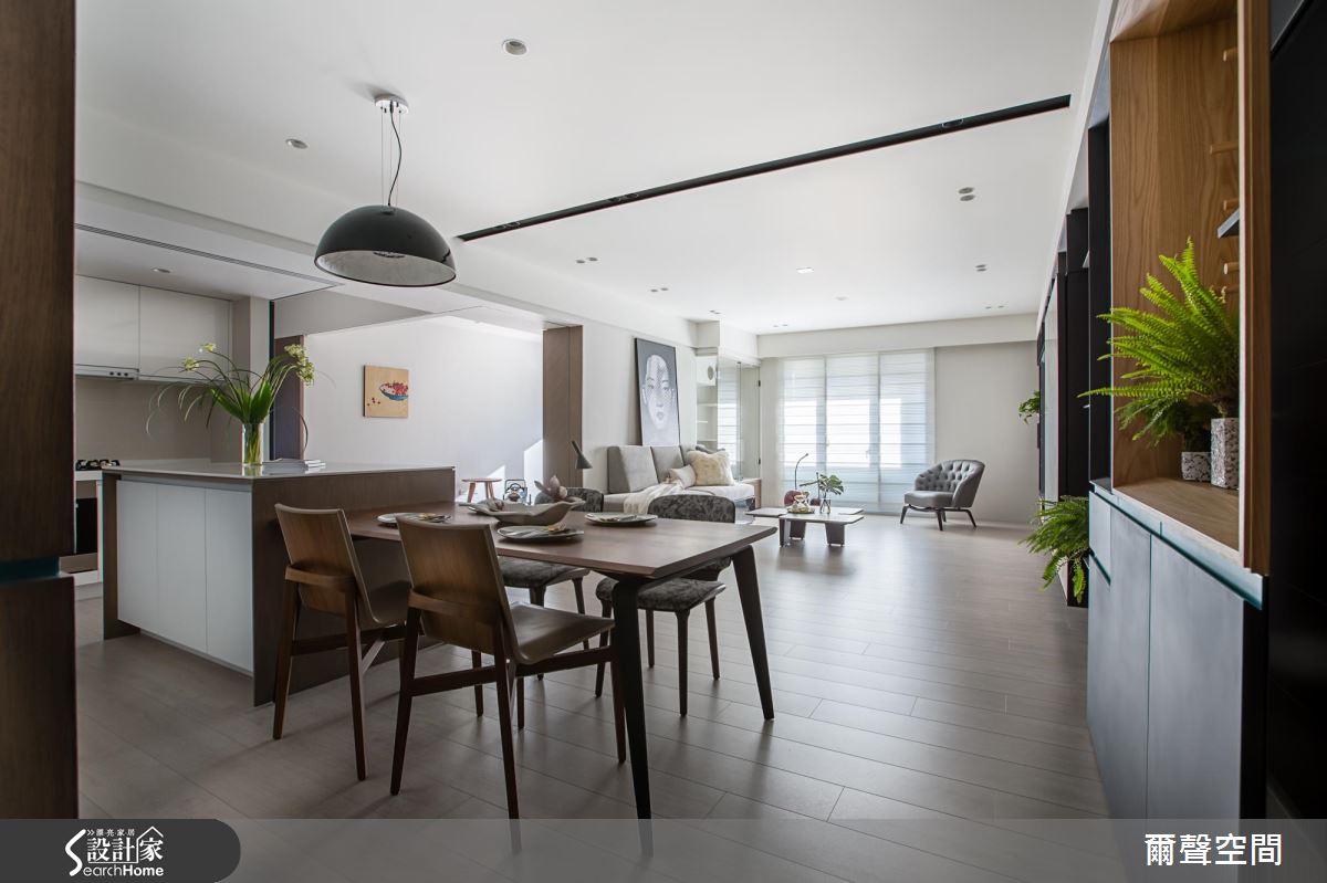 在推與拉之間  創造 38 坪無限光感親子樂園！