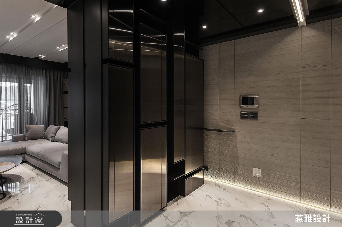 超跑美學奔馳家中！玩出65坪時尚精工質感