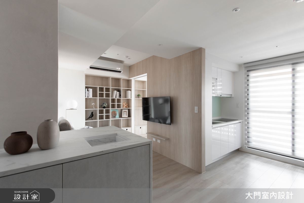 虛實交錯的空間魔法，10坪也有兩房一廳！？