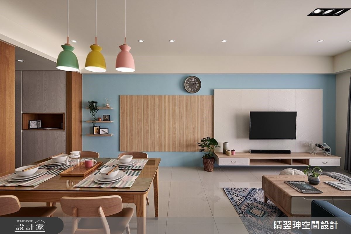 工程師下班後的小清新生活！三房兩廳、美型收納北歐宅百萬內辦到