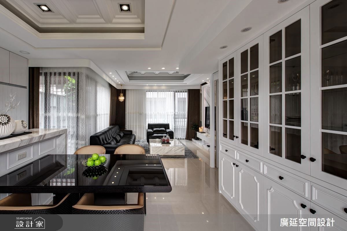 精緻細節搭佐完美機能！優雅大器的新古典宅，展現時尚黑白大勢！