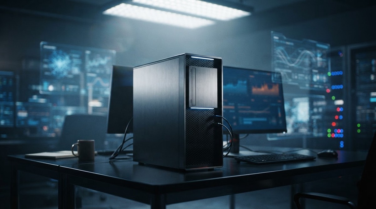 AI加速新選擇：聯想韓國發表ThinkStation P4工作站