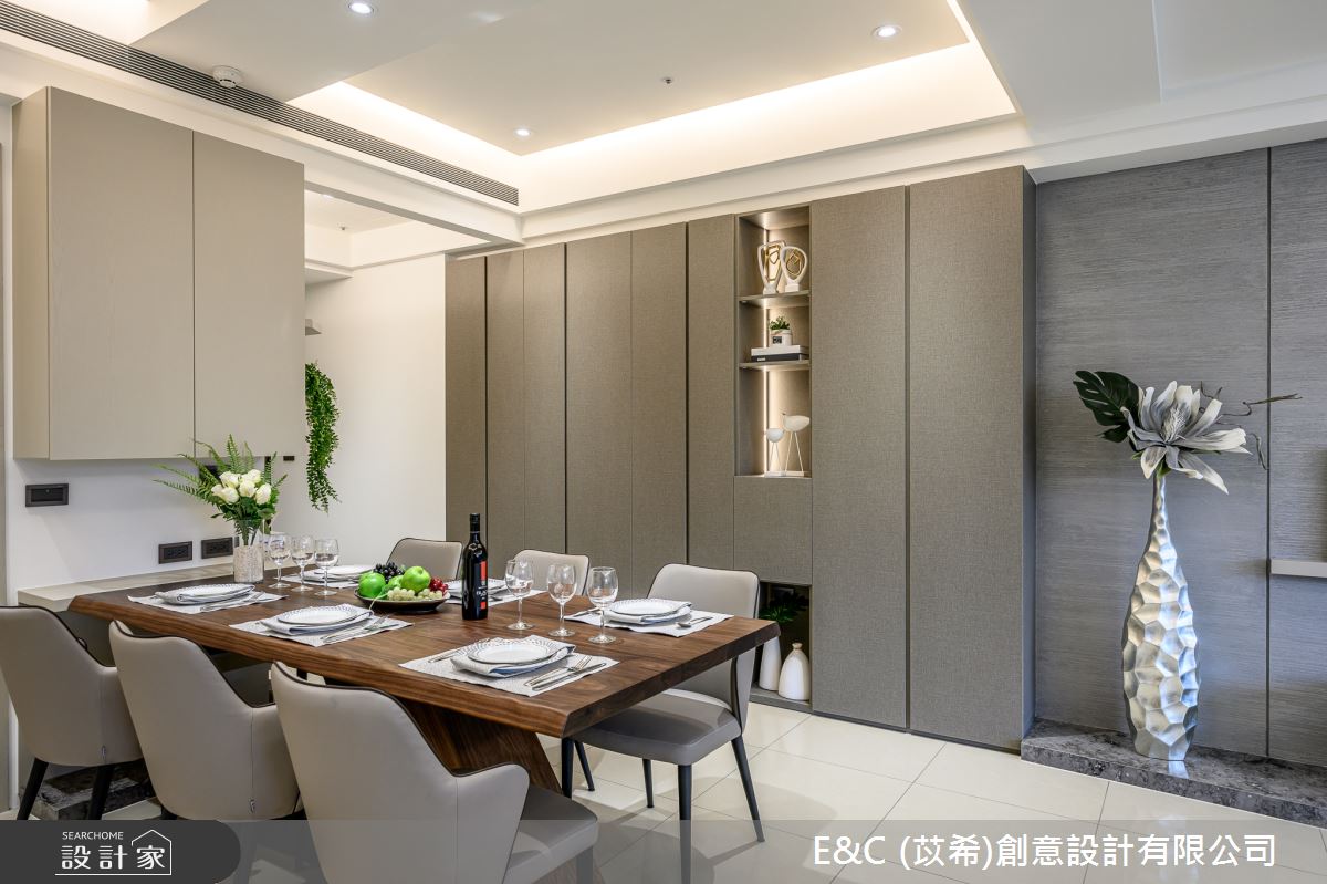 天圓地方好風水，37坪超美天花板設計呈現豪宅般霸氣！