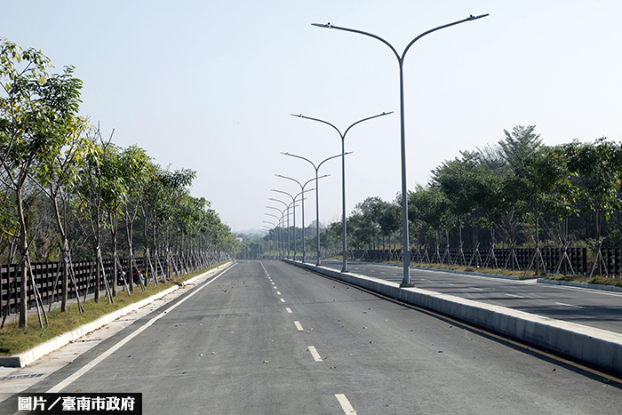 沙崙綠能科學城 聯外道路通車