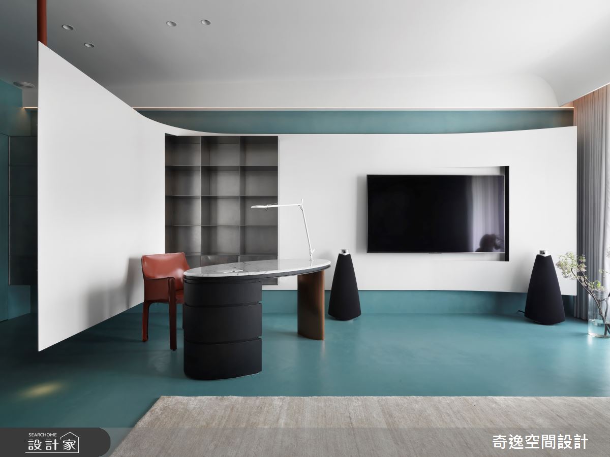 無接縫地坪X多元材質打造現代風家居 ，打破框架造就不凡日常