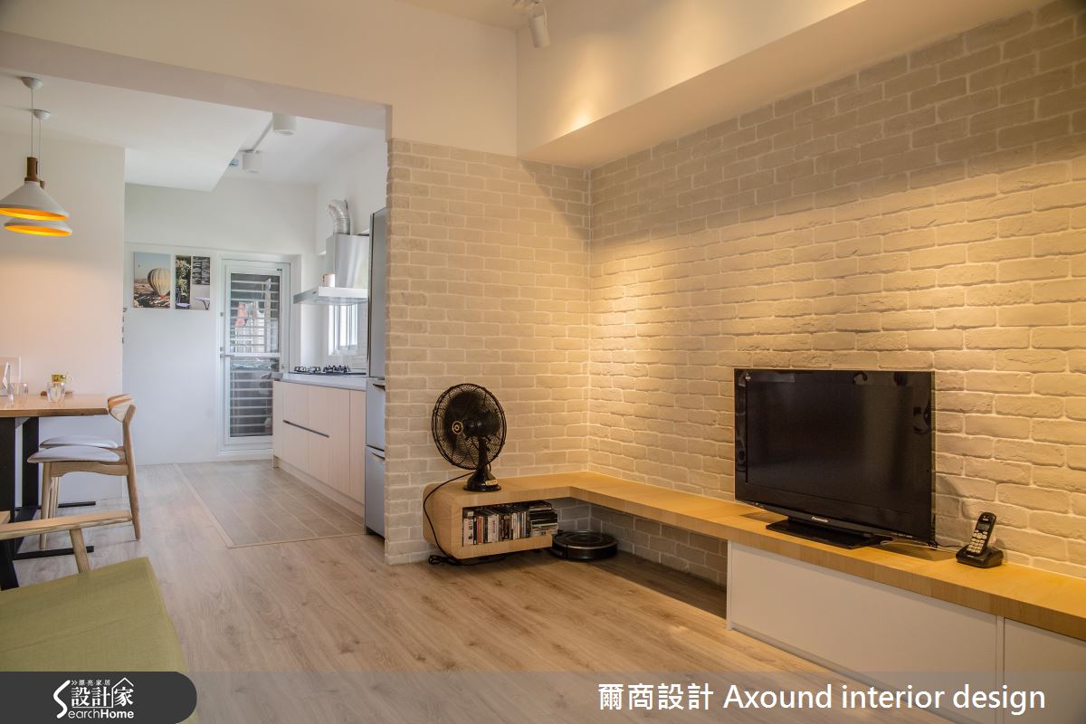 把清新陽光帶回家！ 徜徉 24 坪暖白北歐好生活