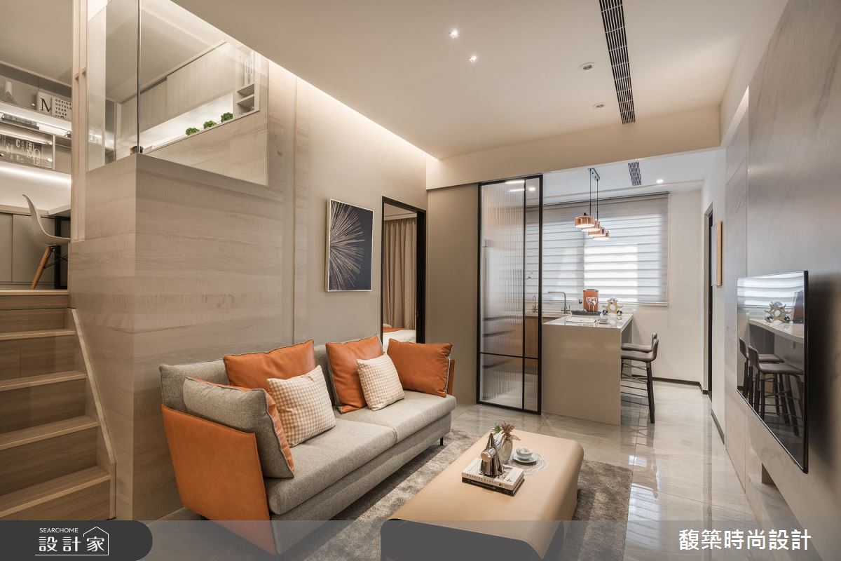 17坪2+1房現代風新成屋，木質調讓精品豪宅溫潤療癒