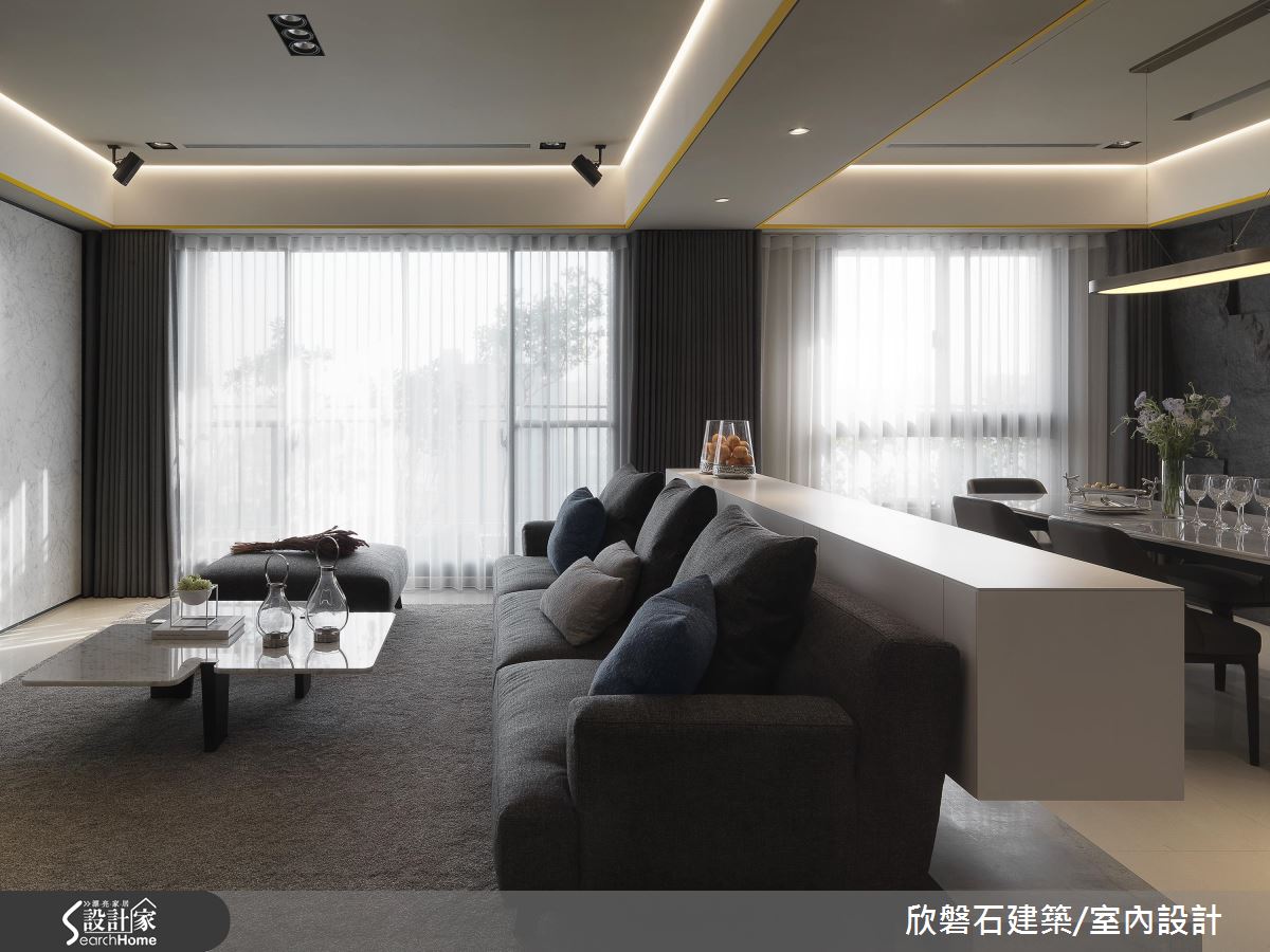 魅力值全開！ 展現時尚風範的 71 坪現代風大宅