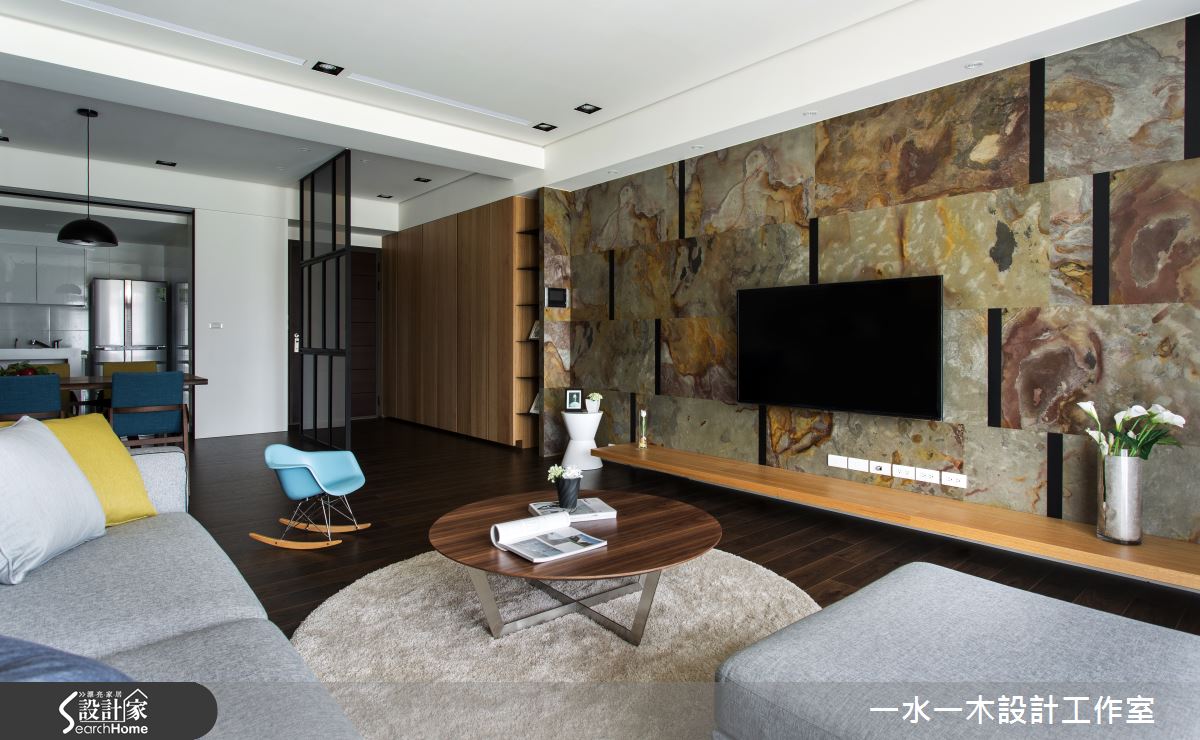 一起走進自然裡！ 天然材質構築 44 坪簡約清爽系