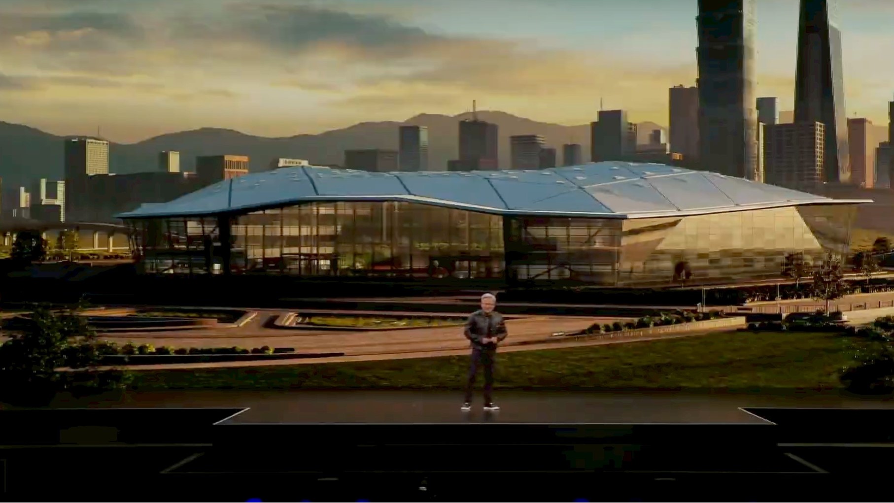 總部落腳北士科 黃仁勳喊「挺貴的」 估價師點頭：光土地就百億