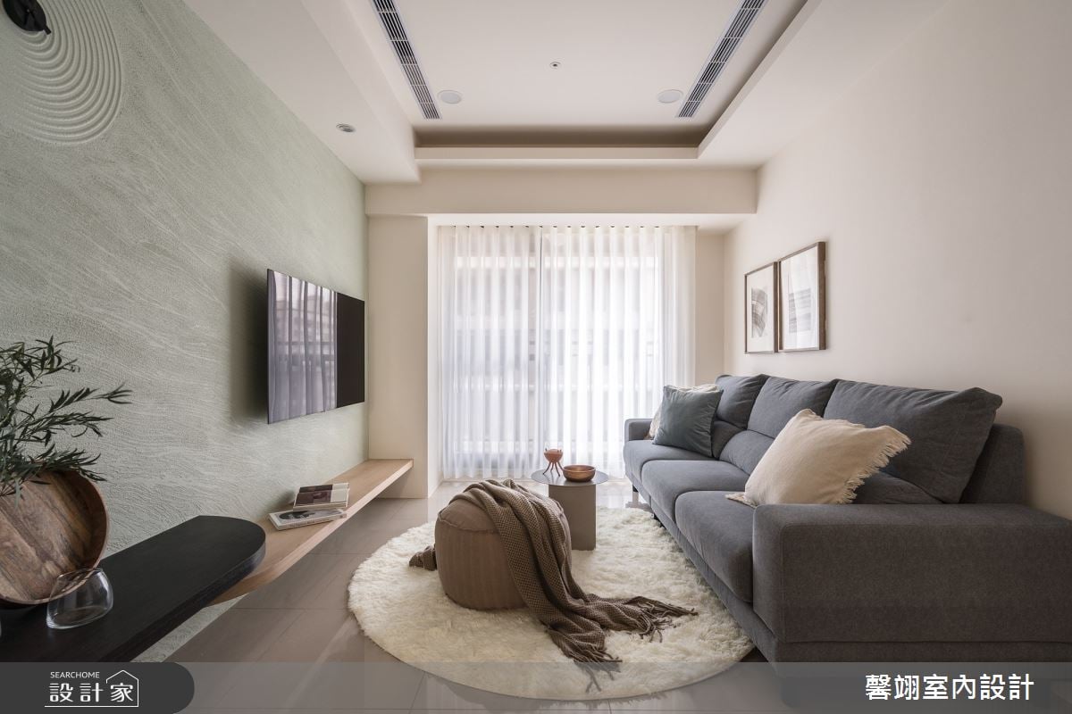 敞亮開闊的21坪北歐親子宅，美型櫃體讓小宅機能最大化！