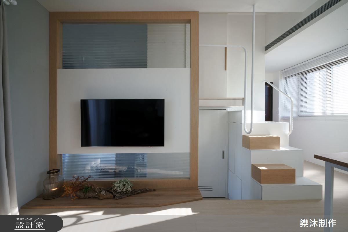 15坪北歐宅2房2廳還不夠！錯層規劃術無限擴充收納空間