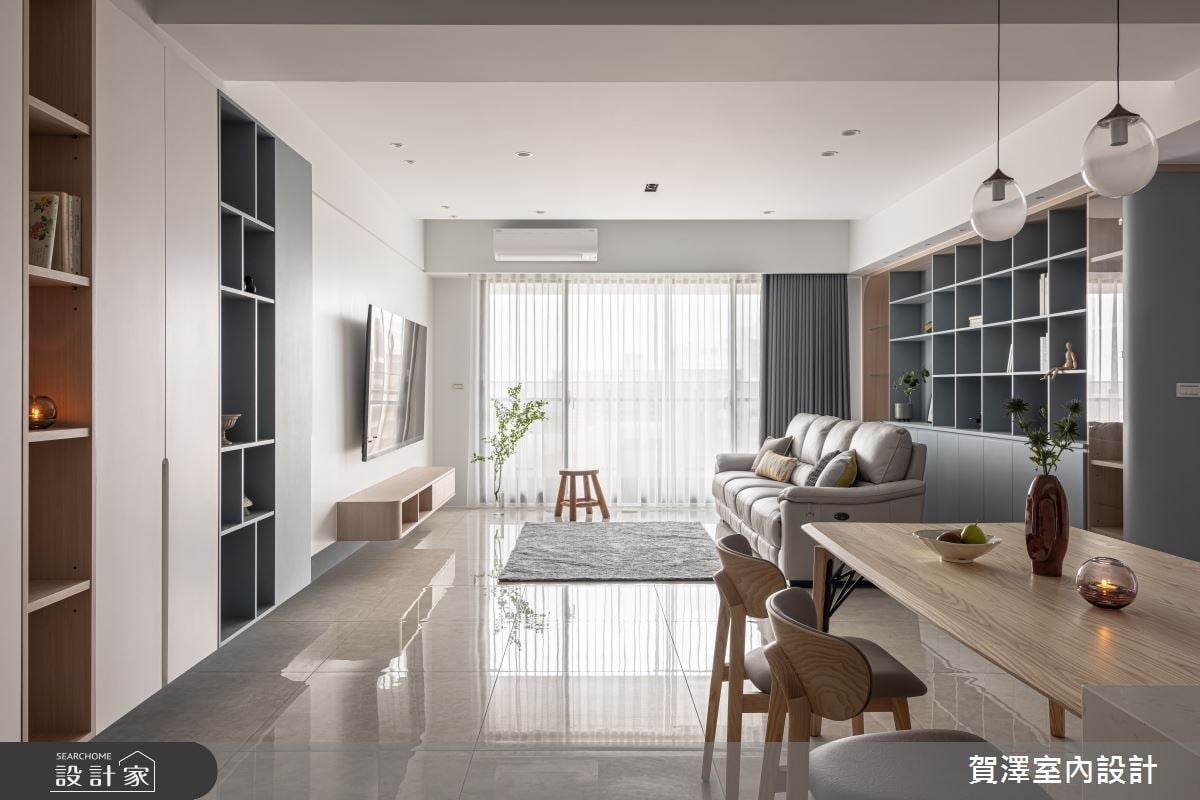 風格書牆+魚缸端景散發個人魅力！濃縮品味與興趣的療癒所在