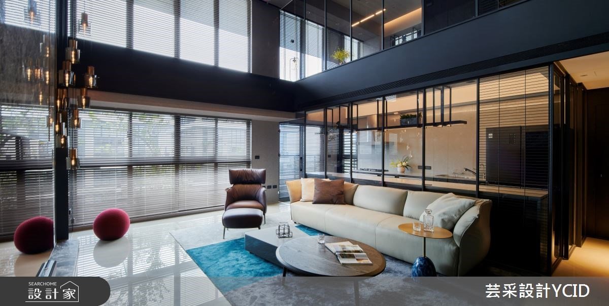 以陽光擄獲你的心！融入玻璃廚房、穿透式迴廊，打造時尚豪宅樓中樓！