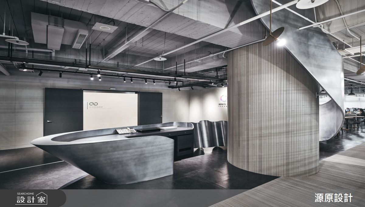 甩動前衛的光線韻律！誕生創意的型男風辦公室