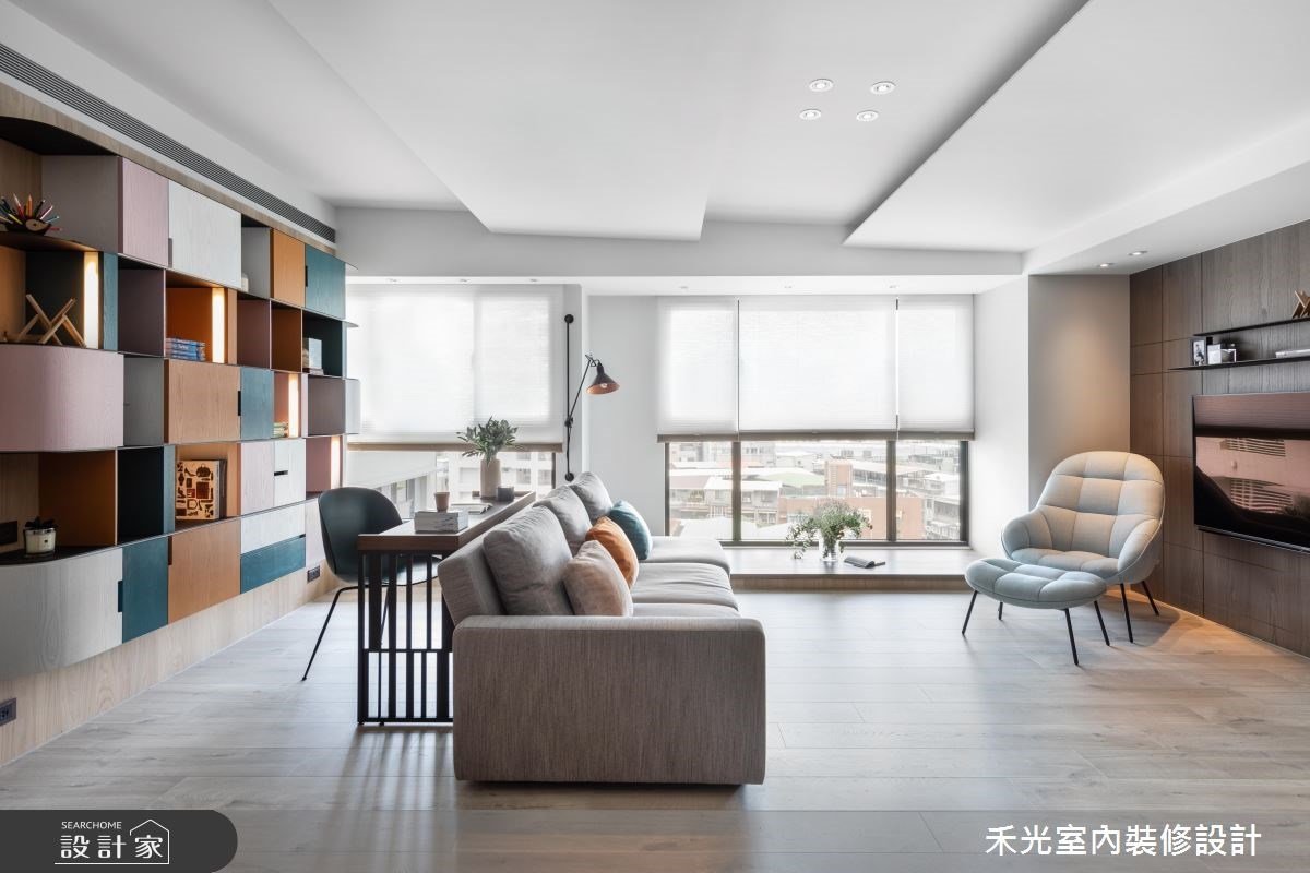 找回生活裡的繽紛色彩！融入旅行記憶，愛上 36 坪休閒風居家！