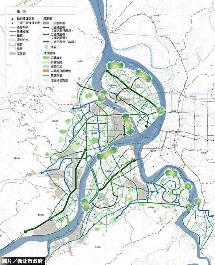 減緩熱島效應　新北推相關計畫