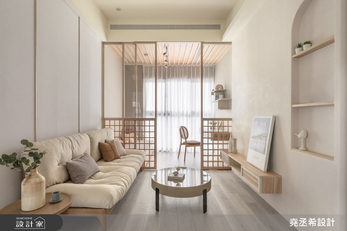 我把日雜美宅搬回家啦!20坪新成屋以彈性隔間與木質顯化1+1房的恬淡小日子
