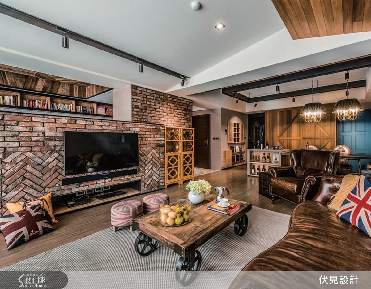 歐洲復古工業風，健康舒適的休閒宅