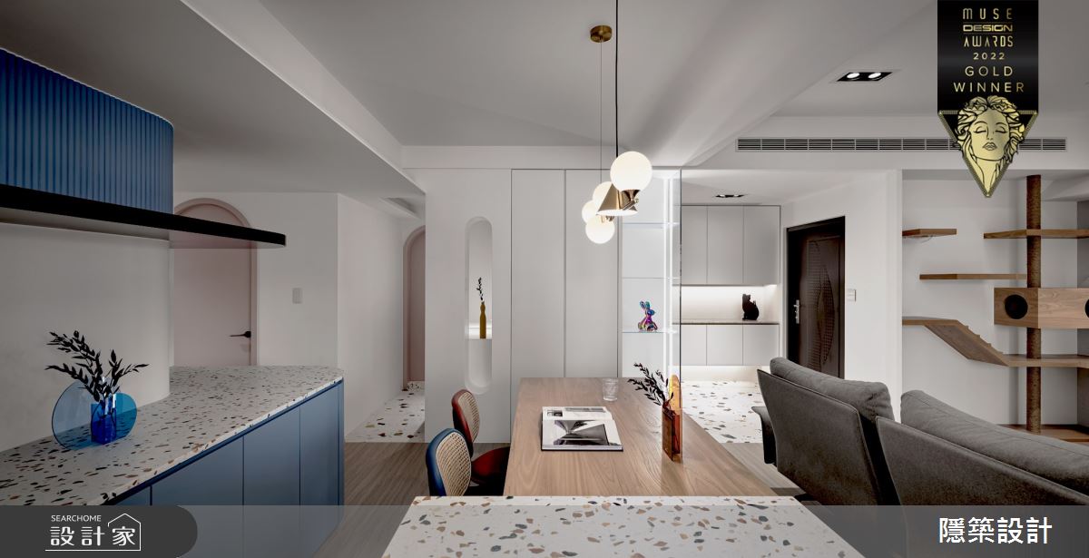 大齡老屋妙手回春!都市叢林裡的靜謐38坪輕甜寵物宅